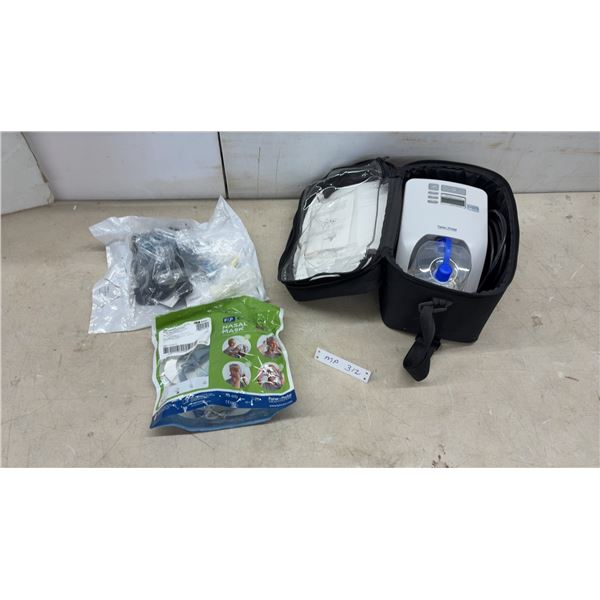 Fisher & Paykel SleepStyle 200 CPAP Humidifier HC234JHU with Nasal Mask and Carrying Case