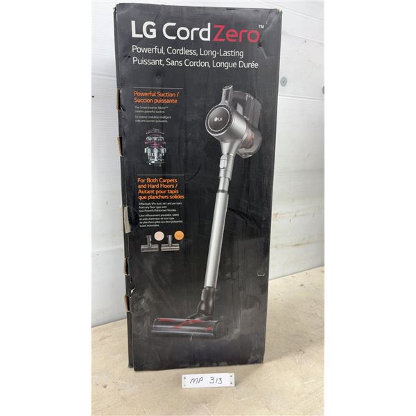LG CordZero A9 Cordless Stick Vacuum with Dual PowerPack Batteries and Charging Stand
