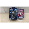 Image 1 : Braun Series 1 190 Electric Shaver and Conair Rechargeable Men's Shaver