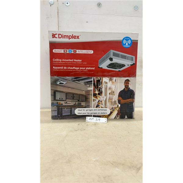 Dimplex Ceiling-Mounted Heater, 5000W, 16 1/4" x 5 1/4" x 16 1/4" with Connex Wireless Control