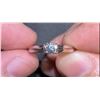 Image 1 : 1.52 ct Certified Silver Tanzanite gemstone Ring ($990 Appraisal)