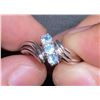 Image 1 : 2.5 ct Certified Silver Sapphire gemstone Ring ($2,297 Appraisal)