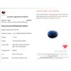 Image 3 : 5.36 ct Certified Midnight Blue Sapphire gemstone Pair ($6,432 Appraisal)