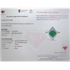 Image 3 : 2.3 ct Certified Silver Emerald gemstone Ring ($4,059 Appraisal)