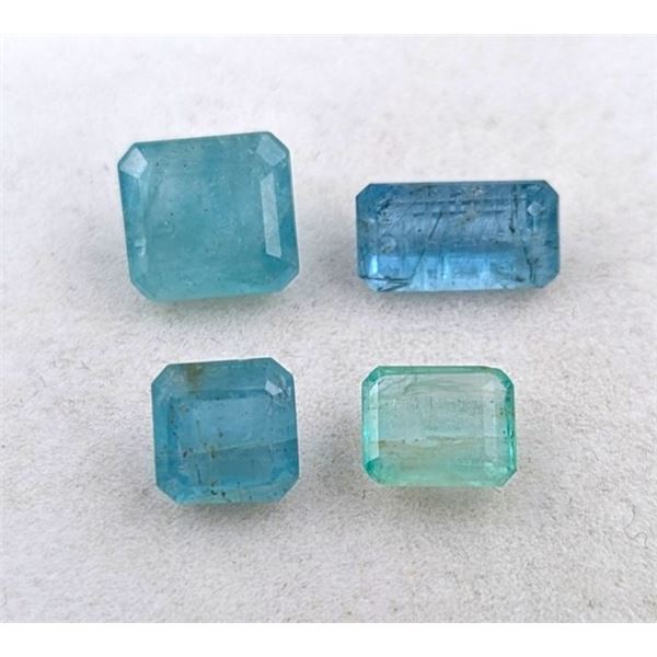 5.83 ct Certified Zambian Emerald gemstone Pair ($5,830 Appraisal)