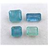 Image 1 : 5.83 ct Certified Zambian Emerald gemstone Pair ($5,830 Appraisal)