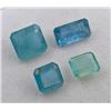 Image 2 : 5.83 ct Certified Zambian Emerald gemstone Pair ($5,830 Appraisal)