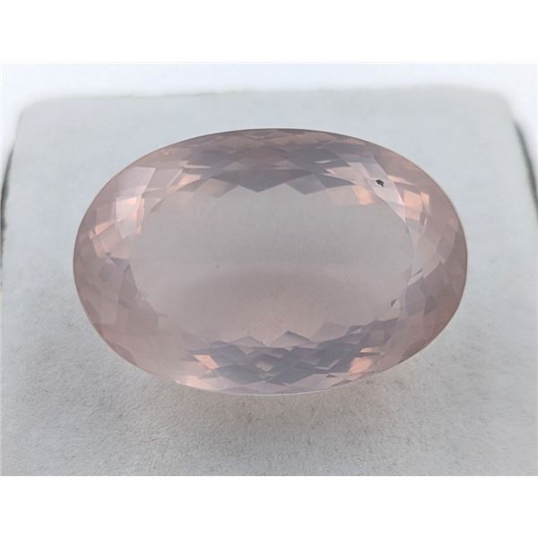 67.12 ct Certified Rare Rose Quartz gemstone "Morganite Colour" ($8,350 Appraisal)