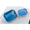 Image 2 : 42.69 ct Certified Metallic Blue Fluorite gemstone Pair ($10,672 Appraisal)