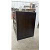 Image 2 : Four-Drawer Sliding Desk with and Glass Top, 30 x 22 x 27"