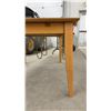 Image 4 : Dining Table 41 1/2 x 53 1/2" with Underside Leaf 17"