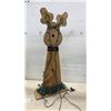 Image 7 : Easter Bunny Figurines, Tallest 24" Happy Easter Sign, Wooden Reindeer with Lights 36" Tall