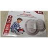 Image 2 : Kidde Smoke Alarm 2-Pack with 10-Year Never-Change Battery and Voice Alerts