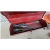Image 6 : Heat Gun, Hard Hats, Red Metal Toolbox, Tube Cleaning Brushes, Rope, Bolts, and More