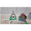 Image 3 : Toy Farm Playset with Buildings, Plastic Animals, Combine Fencing, and More