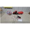 Image 1 : Turbo Tractor Remote Control Toy with Trailer and Perplexus Maze Ball