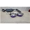 Image 5 : Neck and Shoulder Massager with Heat and Two Stainless Steel Pet Bowls