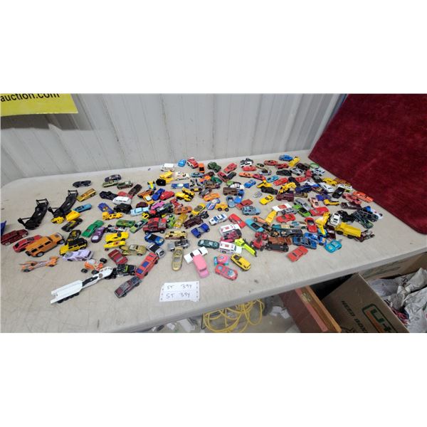 Large Collection of Hot Wheels, Matchbox, and Other Diecast Toy Cars and Vehicles, 170 and More