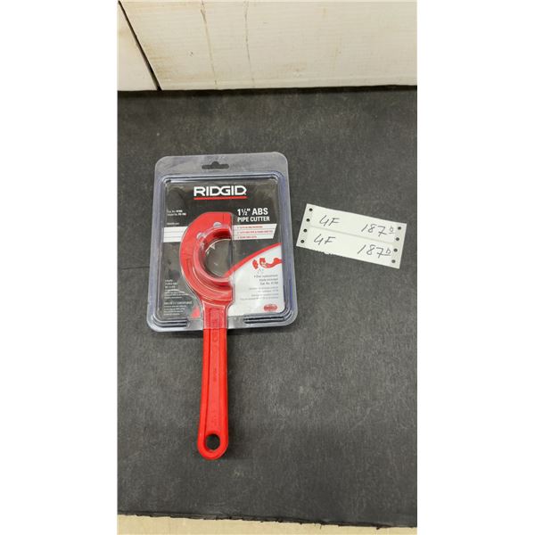 New Ridgid FC-150 1 1/2" ABS Pipe Cutter with Replacement Blade
