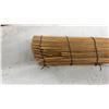 Image 10 : 4 Bamboo Roll-Up Window Blinds: 48", 60", & 2 @ 24" Wide, Length Unknown
