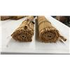 Image 3 : 4 Bamboo Roll-Up Window Blinds: 48", 60", & 2 @ 24" Wide, Length Unknown