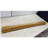 Image 4 : 4 Bamboo Roll-Up Window Blinds: 48", 60", & 2 @ 24" Wide, Length Unknown