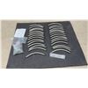 Image 1 : Brushed Nickel Cabinet Pulls, 5" Center to Center, 6" Overall Length, 30 Pieces with Screws