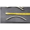 Image 2 : Brushed Nickel Cabinet Pulls, 5" Center to Center, 6" Overall Length, 30 Pieces with Screws