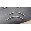 Image 5 : Brushed Nickel Cabinet Pulls, 5" Center to Center, 6" Overall Length, 30 Pieces with Screws