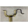 Image 3 : Pair of Brass Fireplace Andirons
