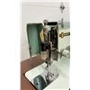 Image 8 : Zenith Vintage Sewing Machine in Wooden Cabinet with Fold-Out Extension