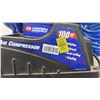 Image 5 : Campbell Hausfeld 100 PSI Portable Twin Tank Air Compressor with Coil Hose