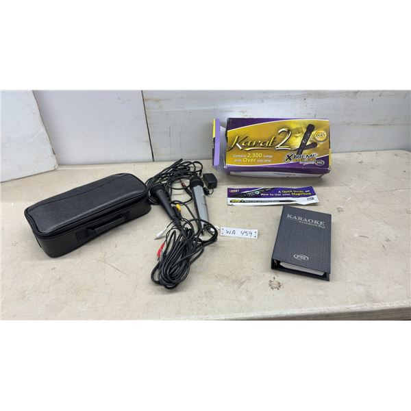 Magic Sing ET25K Karat 2 Xtreme Karaoke System with Duet Microphones and More