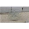 Image 4 : Glass Pedestal Cake Stands, Cut Glass Bowls, Ceramic Pumpkin Platter, and More