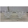 Image 5 : Glass Pedestal Cake Stands, Cut Glass Bowls, Ceramic Pumpkin Platter, and More