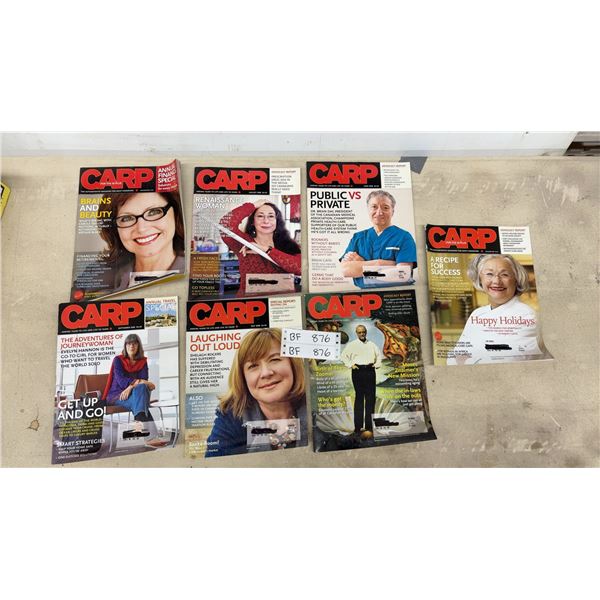 CARP Magazine for the 50 plus Collection, November 2007 to September 2008, and More