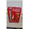Image 1 : Coca-Cola Retro Vendo-Style Mini Refrigerator Cooler 36 x 24 x 15"
