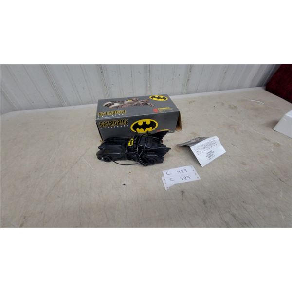 Columbia Batmobile Telephone with Original Box and Manual