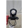 Image 3 : Vintage Black Rotary Wall Phone and Red MTS Touch-Tone Desk Phone
