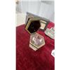 Image 2 : Vintage Desk Accessories Including Inkwells, Perpetual Calendars, and More