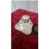 Image 6 : Vintage Desk Accessories Including Inkwells, Perpetual Calendars, and More