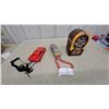 Image 1 : Novelty Telephone Collection, Red Sports Car, Clear Uniden, and Jukebox Radio