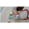 Image 3 : Novelty Telephone Collection, Red Sports Car, Clear Uniden, and Jukebox Radio