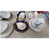 Image 3 : Collection of Porcelain Teacups and Saucers, Various Patterns and Makers, Nine Sets