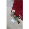 Image 5 : Vintage Glass Milk Bottles Filled with Marbles and Small Bowl of Solid Color Marbles