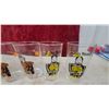 Image 2 : Vintage Collection of 6 Davy Crockett and 4 Robin Hood Decorated Drinking Glasses