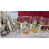 Image 4 : Vintage Collection of 6 Davy Crockett and 4 Robin Hood Decorated Drinking Glasses