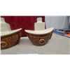 Image 3 : Two S.S. Cookies Ceramic Cookie Jars with Lids