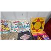 Image 2 : Assorted Jigsaw Puzzles and Board Games Including Chinese Checkers and More
