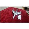 Image 3 : Vintage 55 Chev Belair Chrome Airplane Hood Ornament